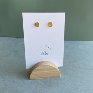 Okergeel seaglass